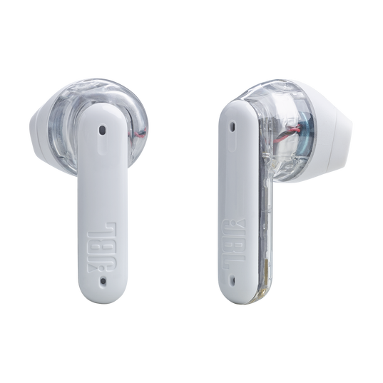 JBL Tune Flex Ghost Edition - White Ghost - True wireless Noise Cancelling earbuds - Detailshot 5